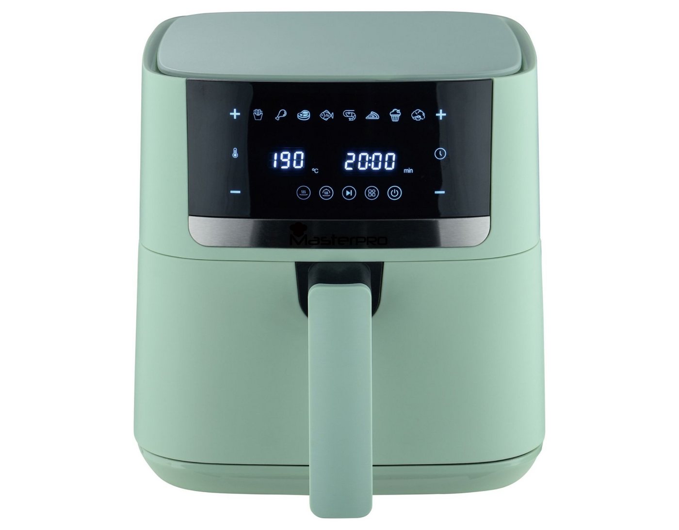 MasterPRO Heißluftfritteuse, 1350 W, mit 8 Programmen & Timerfunktion Bild 4