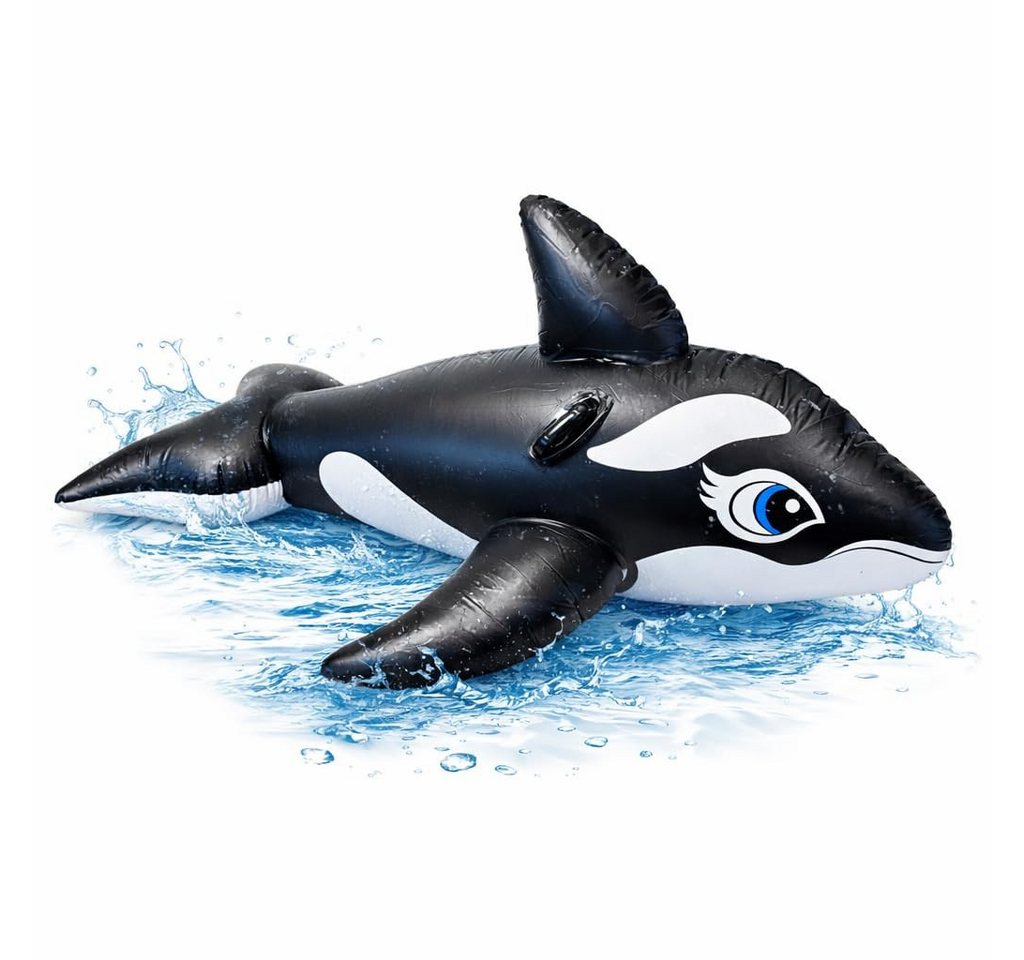 TK Gruppe Luftmatratze XXL Aufblasbare Luftmatratze Schwimmring Tier – Großer Schwimmreifen Bild 2