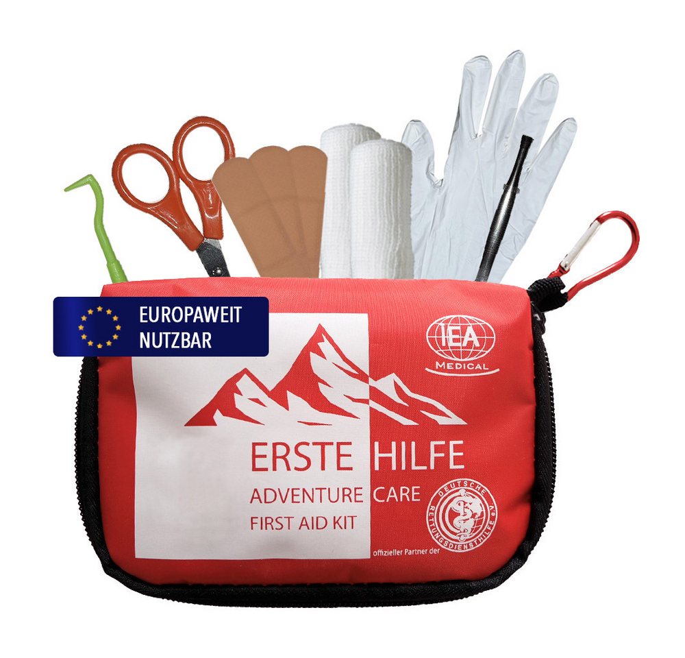 IEA Medical Erste-Hilfe-Set Erste-Hilfe-Set Outdoor, (Komplettset, 26 St), Kompakte Reiseapotheke, Notfallhilfe für Wandern, Camping & Reisen Bild 2