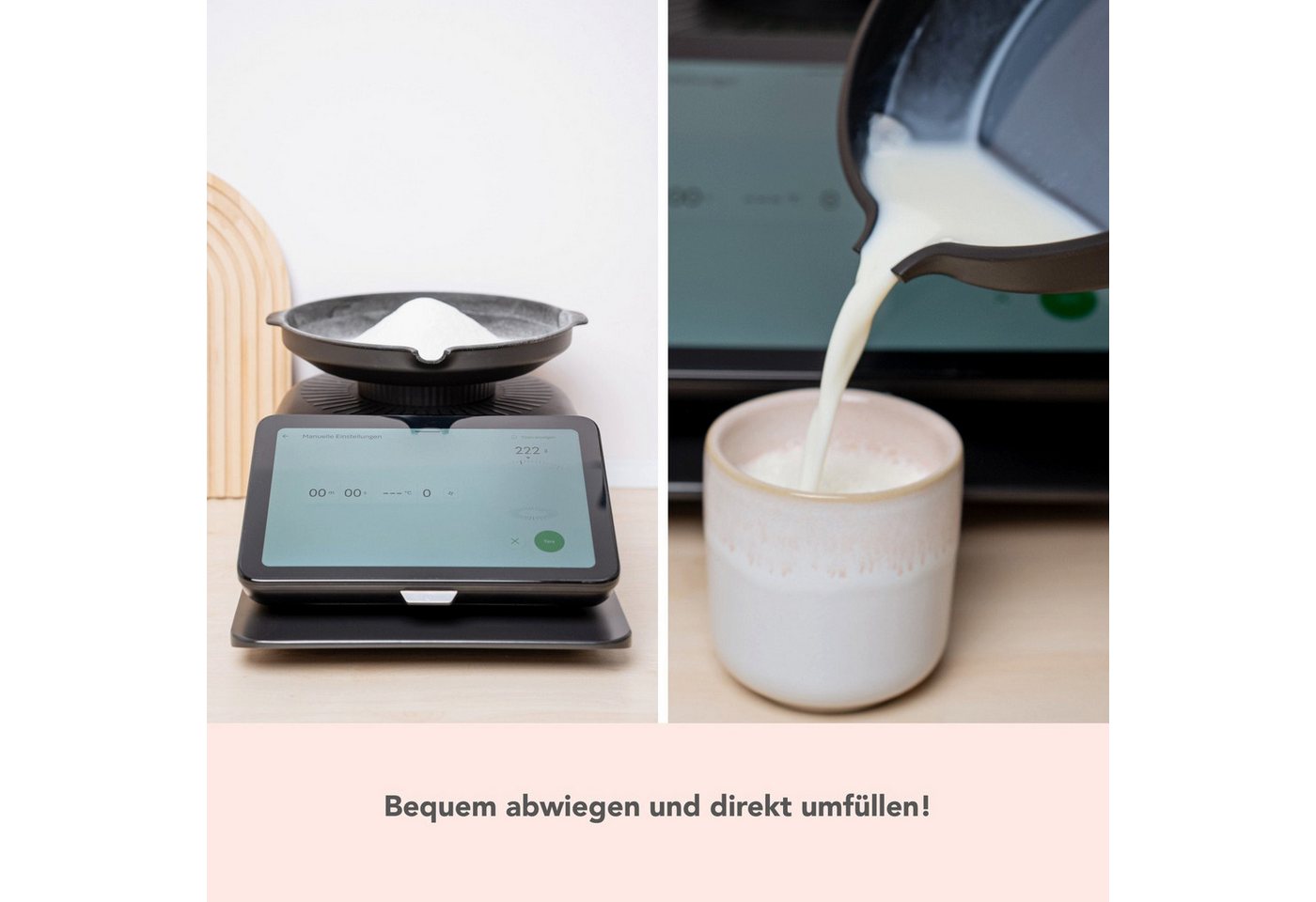 Wundermix Küchenmaschinen Zubehör-Set WunderScale®, Wiegeschale für Thermomix TM7, Zubehör für TM7 Bild 4