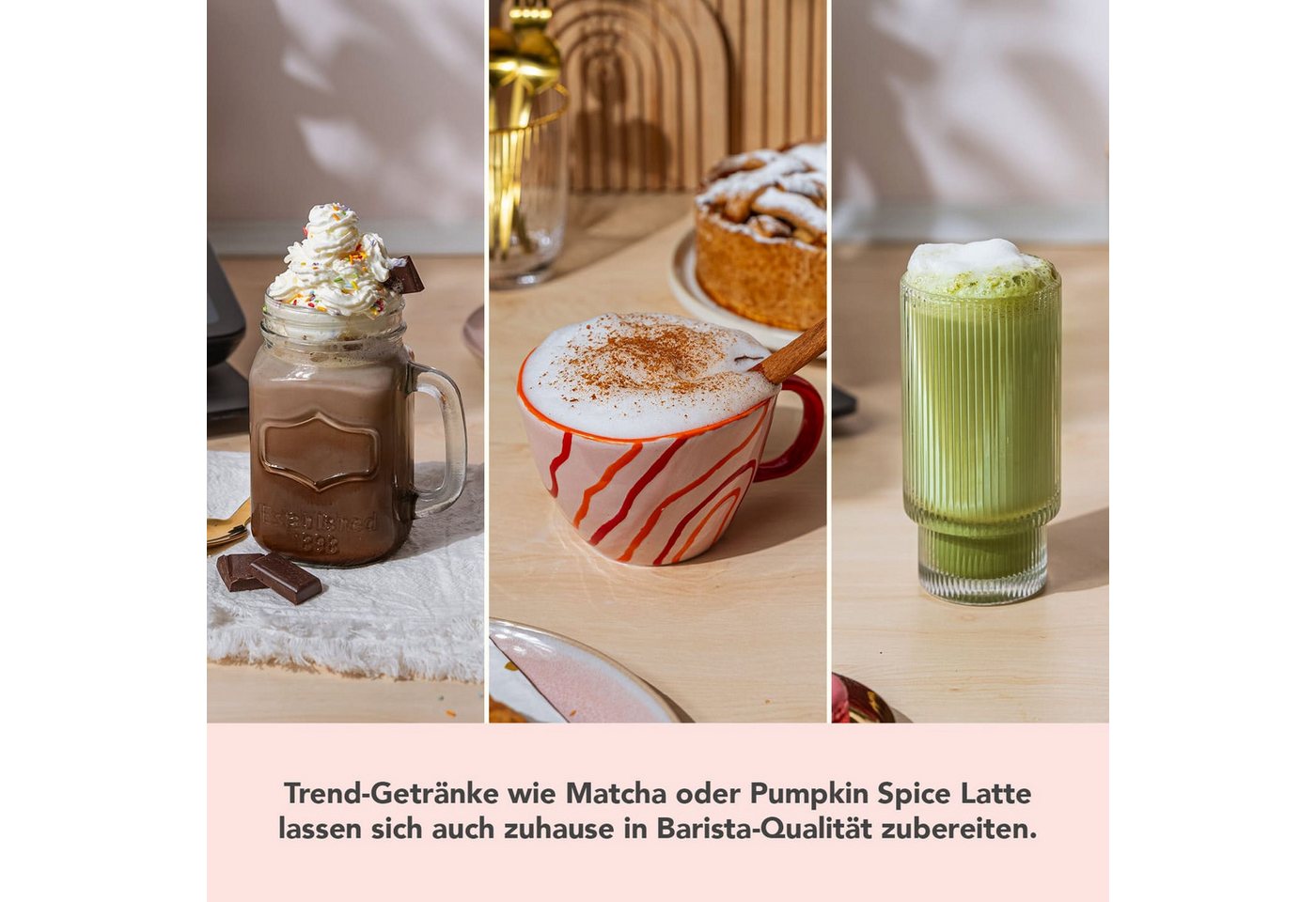 Wundermix Küchenmaschinen Zubehör-Set Milkimizer® Milchschäumer für Thermomix, Zubehör für TM7, TM6, TM5, TM31, Milchschaum in Barista-Qualität aus Thermomix