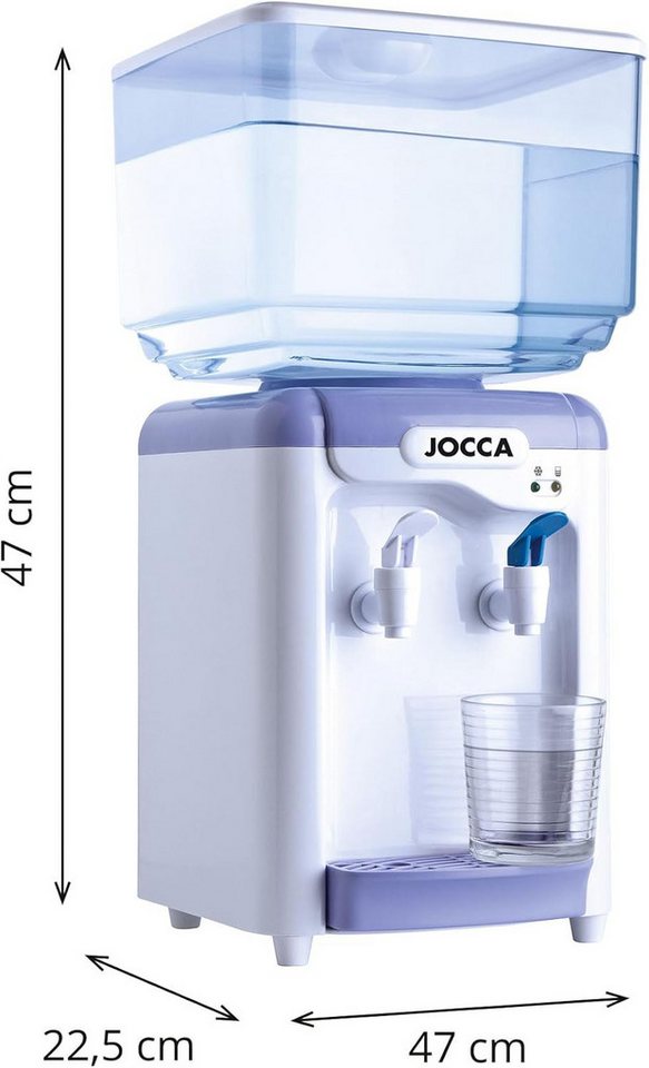 Jocca Getränkespender Wasserspender 7 Liter Tank mit Kühlfunktion (10-15°C) BPA-frei, 7L Tank, 10-15°C Kühlung, BPA-frei, mobil, inkl. Abtropfschale Bild 2