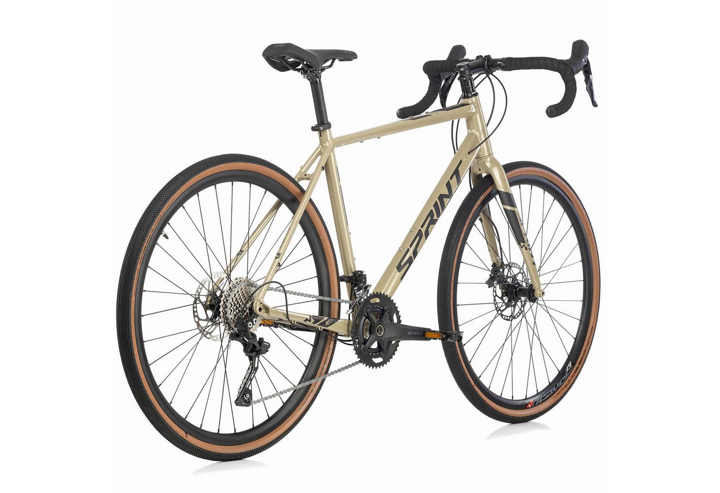 Airtracks Gravelbike 28 Herren Gravel Bike WHISPER ELITE HD Fahrrad 2 x 10 Shimano GRX 400, 20 Gang, Kettenschaltung, High End Gravel Fahrrad - Rahmenhöhe 52cm - Modell 2026