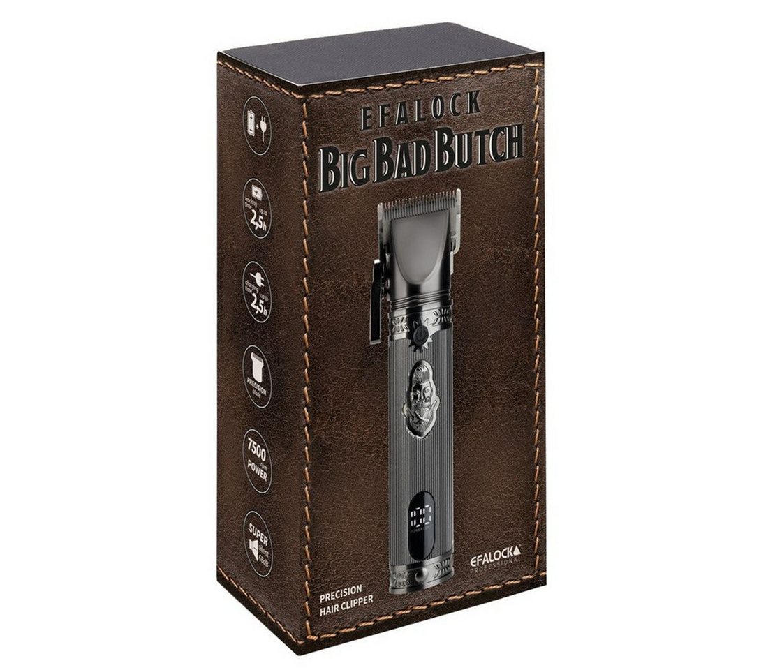 EFALOCK Professional Haarschneider Efalock Big Bad Butch Clipper - Profi Haarschneidemaschine, Netz- und Akkubetrieb, Display-Anzeige Bild 4