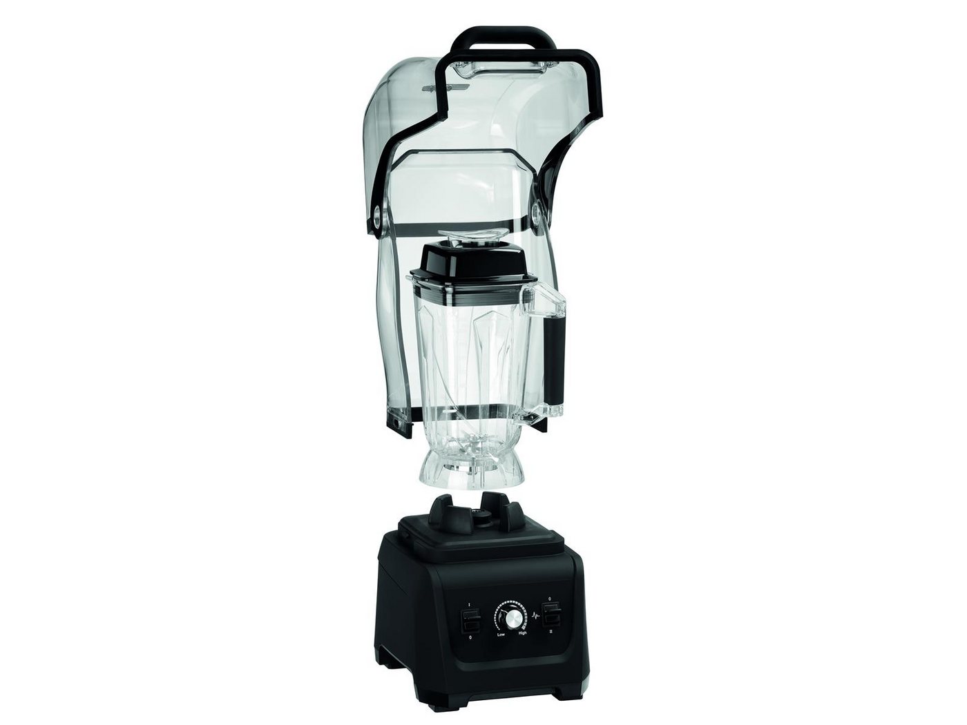 Bartscher Standmixer Blender PRO XTRA 2,5L, mit Lärmschutzhaube, 150182 Bild 3