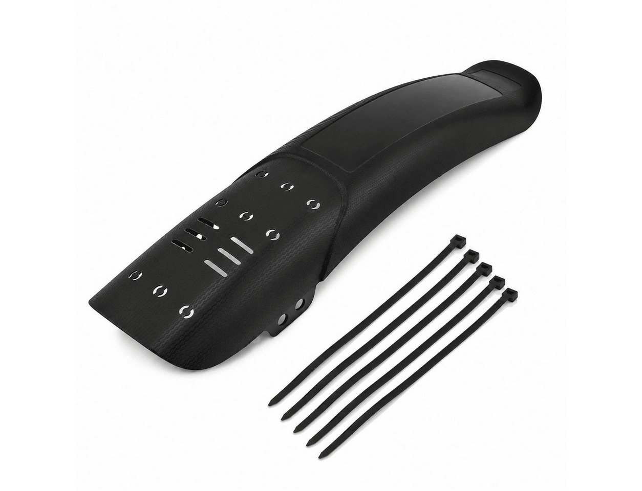 MidGard Schutzblech Fahrrad für Hinten oder Vorne Spritzschutz für E-Bike MTB Mudguard (2 St), für 24-29 Zoll Fahrräder mit 10 Kabelbinder Bild 4