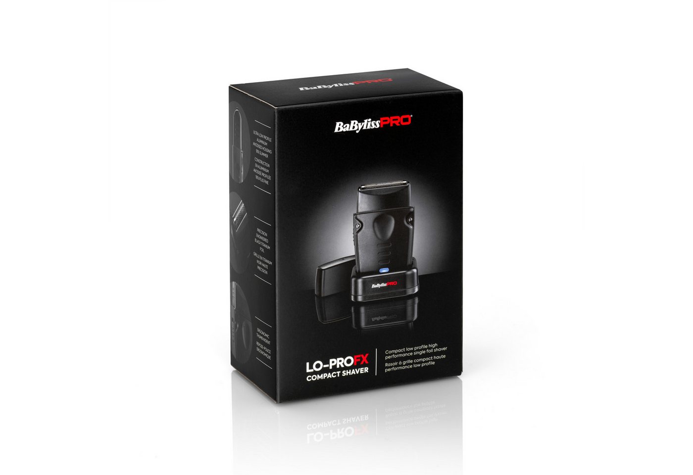 BaByliss Elektrorasierer LO-PROFX Compact Foil Shaver Folien-Rasierer FXLPFS1E