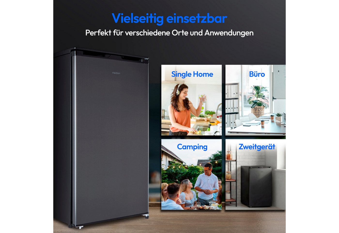 Medion® Kühlschrank MD37690, 85 cm hoch, 48 cm breit Bild 3