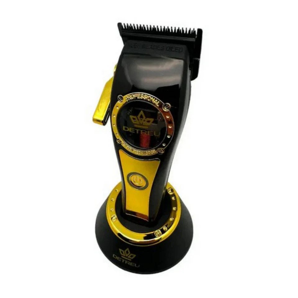 Detreu Haarschneider Detreu 3er Set, Wahlweise erhältlich als Einzelgerät (Clipper / Trimmer / Shaver), Magnetische Kammaufsätze mit zwei starken Magneten für perfekten Halt