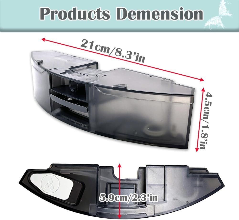 FELIXLEO Saugroboter Zubehör-Set gesteuertes Wassertank Ersatzteil für Roborock S7 MAXV & S7 PRO Ultra, (1-tlg) Bild 4