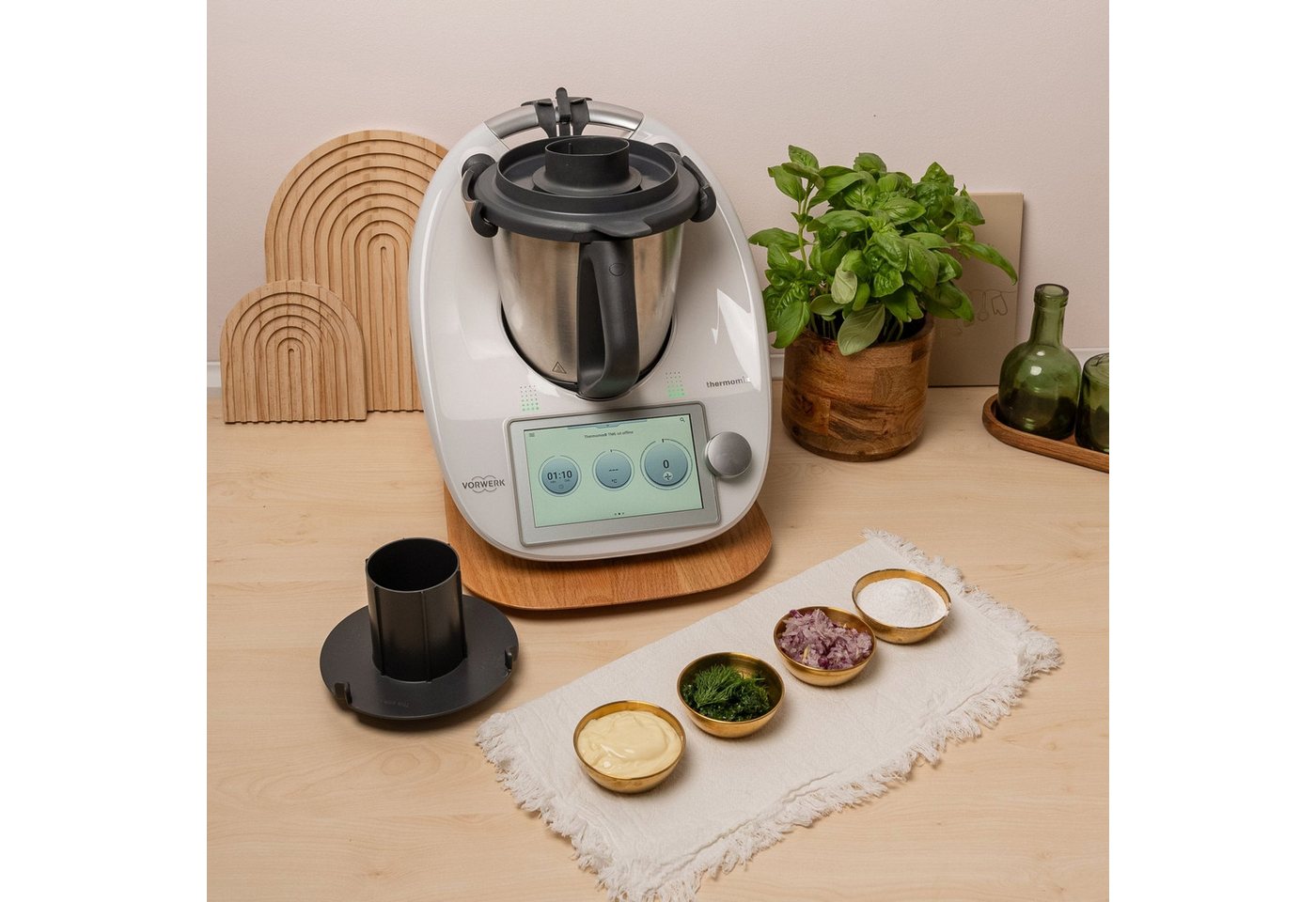 Wundermix Küchenmaschinen Zubehör-Set Miximizer® für Thermomix, Zubehör für TM7, TM6, TM5, TM31, Mixtopf-Verkleinerung für Thermomix - MADE IN GERMANY Bild 2