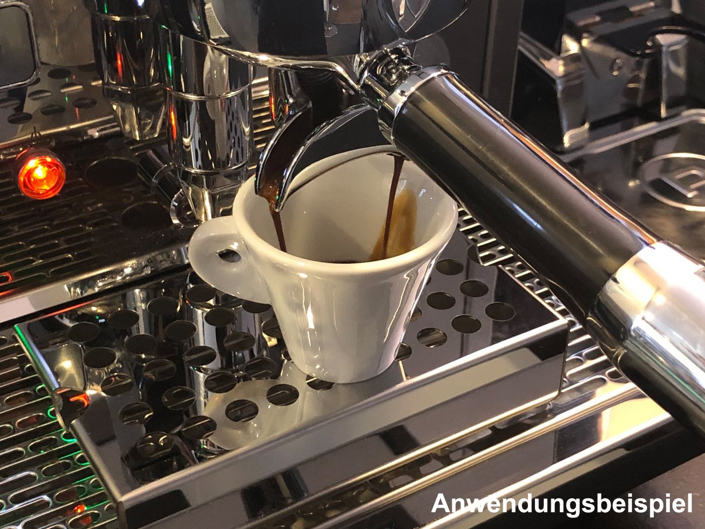 scarlet espresso Küchenmaschinen Zubehör-Set, scarlet espresso Tassenerhöhung »Alto« Edelstahl Siebträger Barista