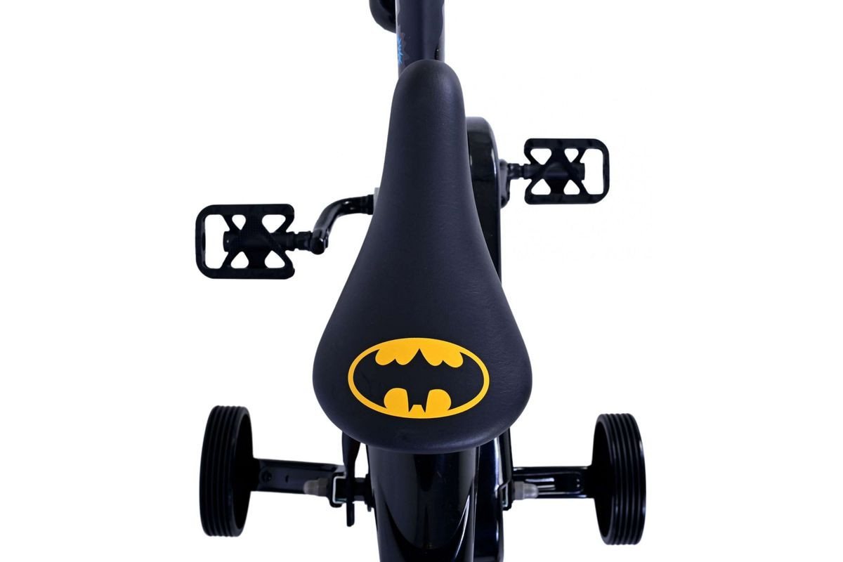 Volare Kinderfahrrad 12 Zoll Kinder Jungen Fahrrad Kinderfahrrad Rad Bike Batman 21130-SACB, 1 Gang, Rücktritt, Stützräder,Kettenschutz,Schutzbleche Bild 5