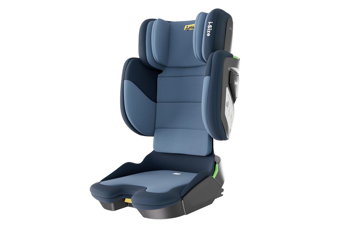 ibettertec Autokindersitz Faltbar Kindersitz mit ISOFIX, i-Size R129, ab: 100 cm, bis: 150 cm, (Kinderautositze ca. 3-12 Jahre), Kindersitzerhöhung mit Rückenlehne, Geeignet für Reisen Bild 3