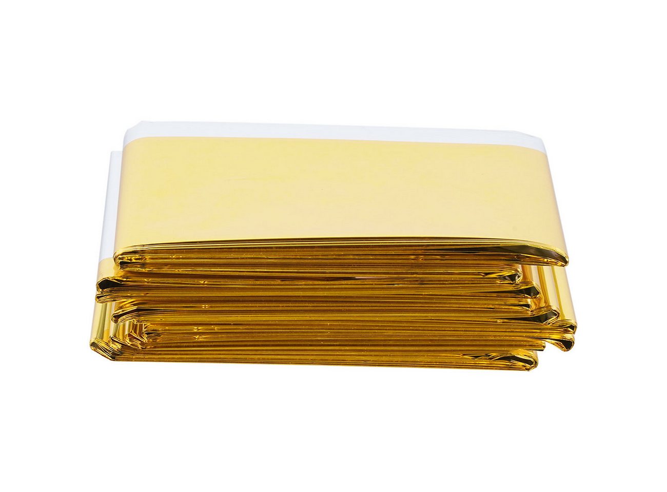 shop'n smile ideoon Erste-Hilfe-Set Zuverlässige Rettungsdecke, 210 x 160 cm, gold - silber, (10 St) Bild 4