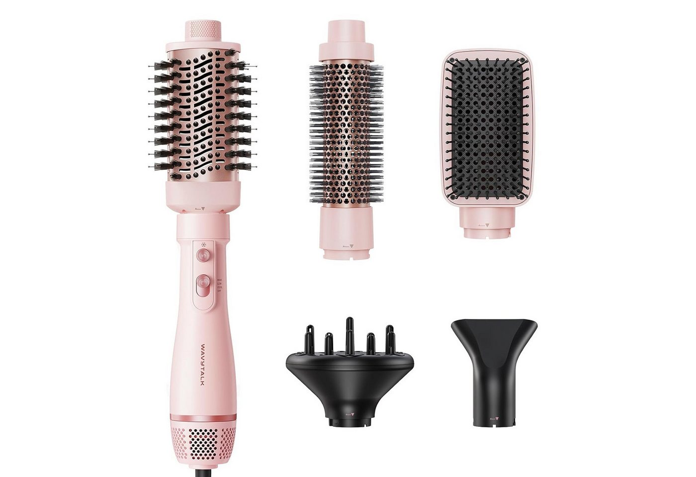 Wavytalk Multihaarstyler Air Sculpt 5-in-1, 360°-Drehgelenk, Kaltluft, niedrige Temperatur und hohe Temperatur Bild 2