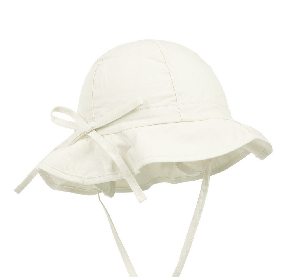 MAXIMO Fischerhut MINI GIRL-Flapper Schleife hinten, Bänder, UV (1-St) Popeline