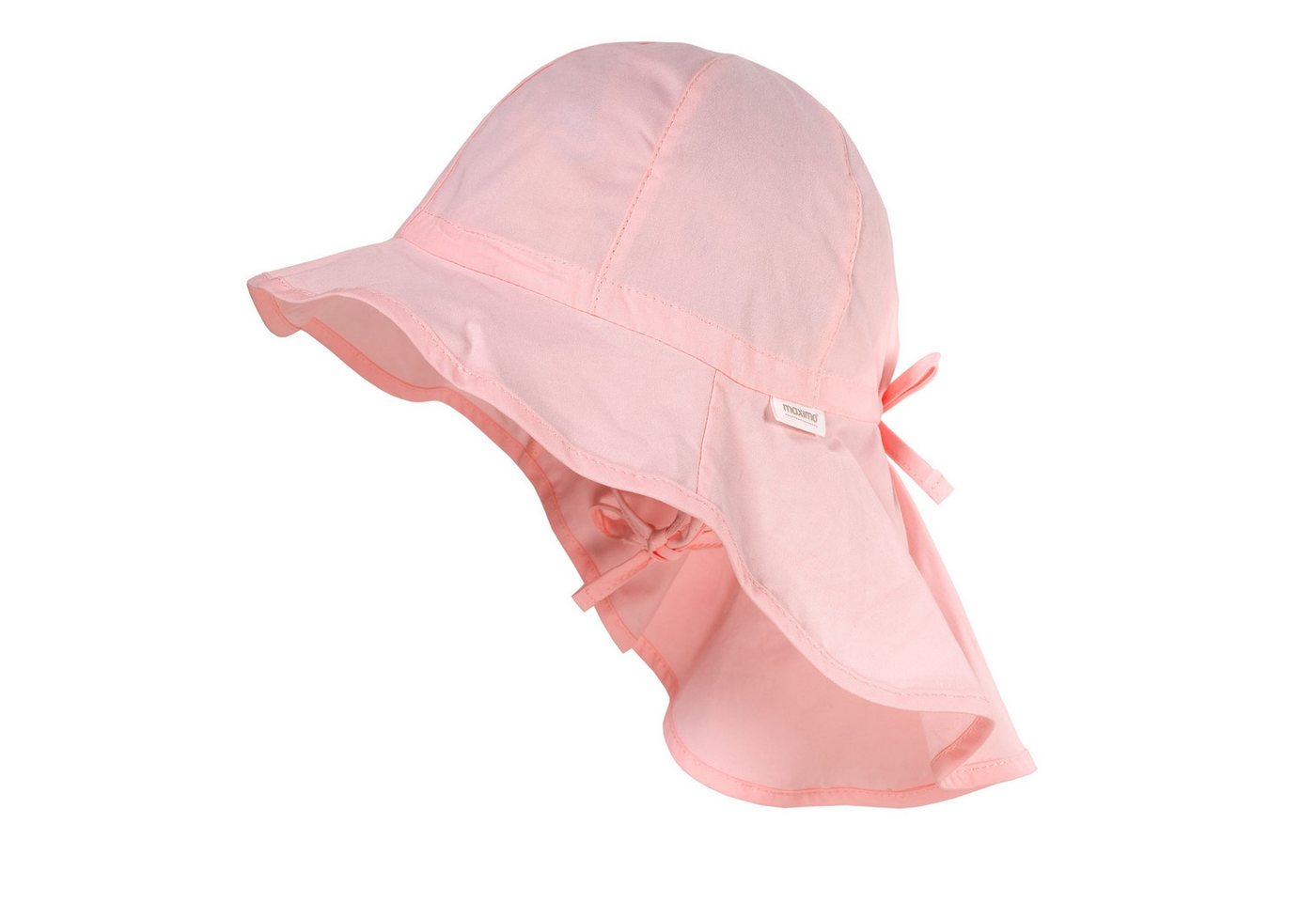 MAXIMO Fischerhut MINI GIRL-Flapper, Schleife Band, Nackenschutz, UV (1-St) Popeline Bild 2