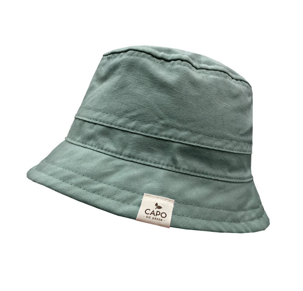 CAPO Fischerhut Stoffhut, Canvas, kbA organic cotton, Futter, UV 50 (1-St) Bild 3