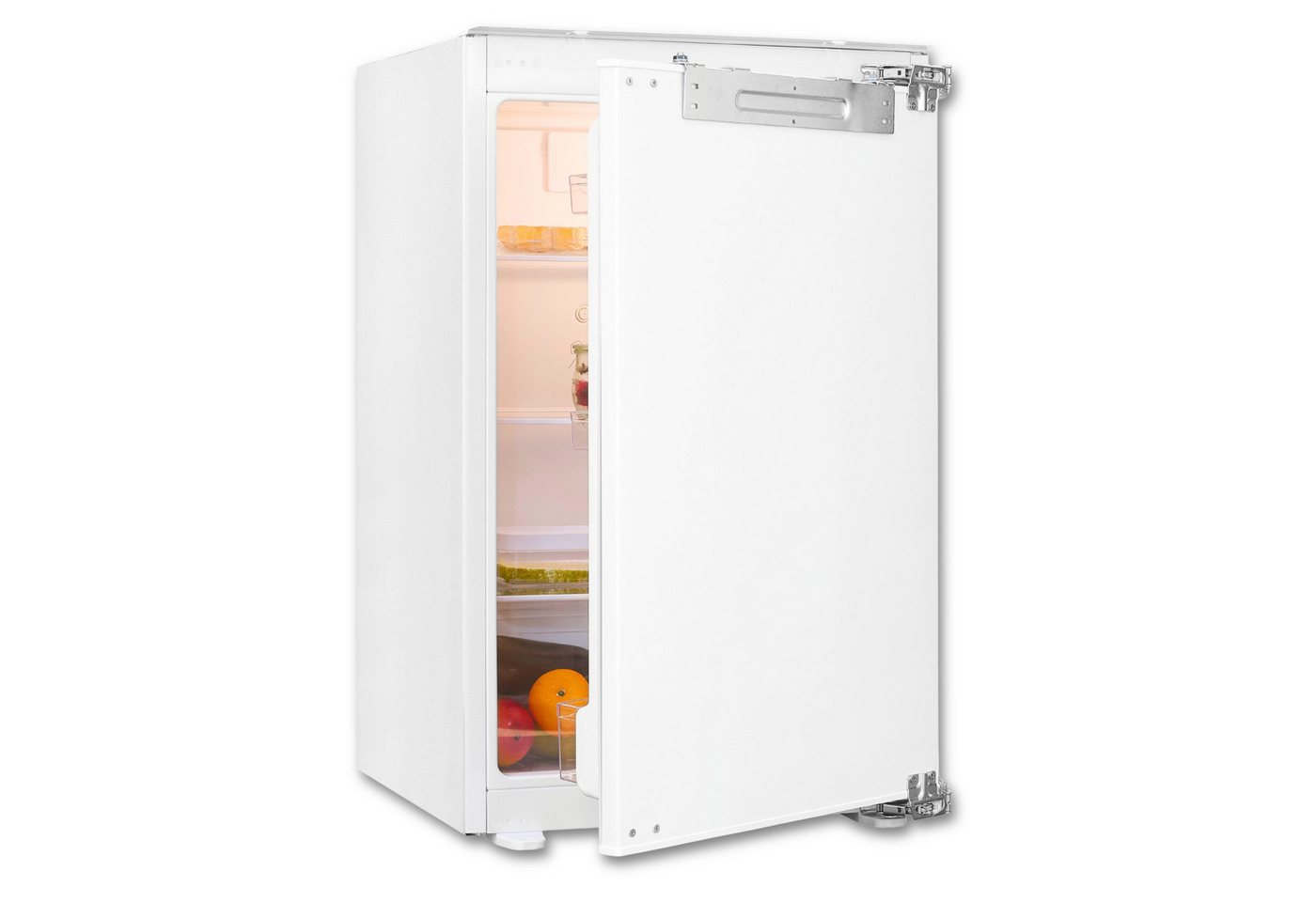 exquisit Einbaukühlschrank EKS5131-V-FE-90E, 87.8 cm hoch, 55 cm breit, LED-Beleuchtung, Elektronische Temperaturregelung, Festtürmontage Bild 3