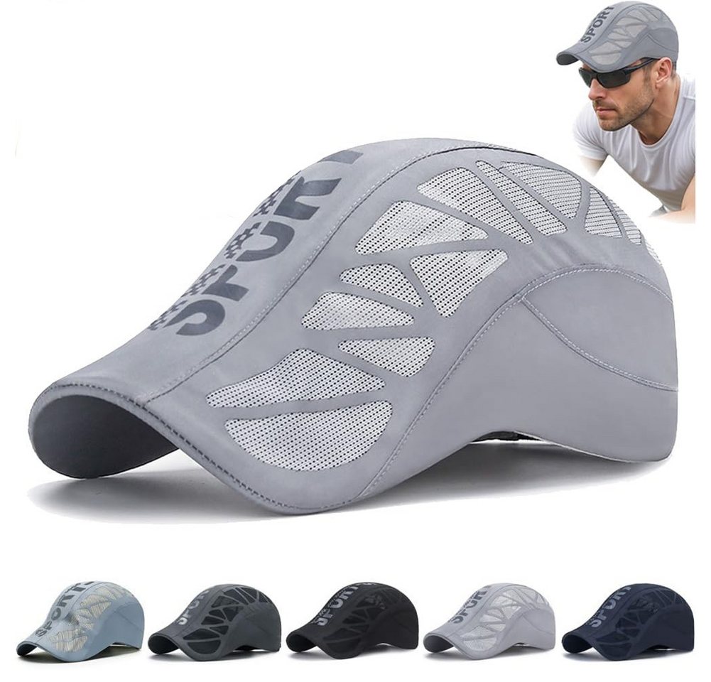 nsihing Baseballhelm Sportkappe Atmungsaktiv, Schnell trocknende Mesh Cap, Verstellbar für Wandern, Angeln, Laufen & Outdoor Bild 5