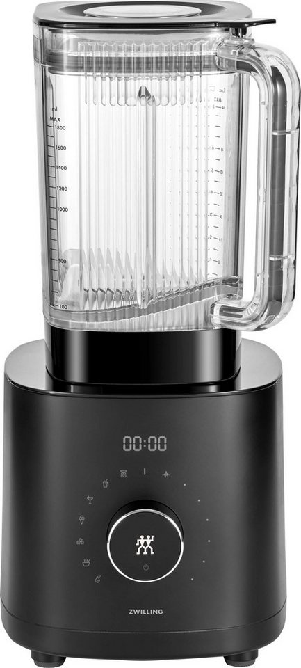 Zwilling Standmixer ENFINIGY Power Blender Pro 1,8 L, 1200 W, LCD-Timer-Display, Hochleistungsmotor, BPA freier TRITAN-Behälter