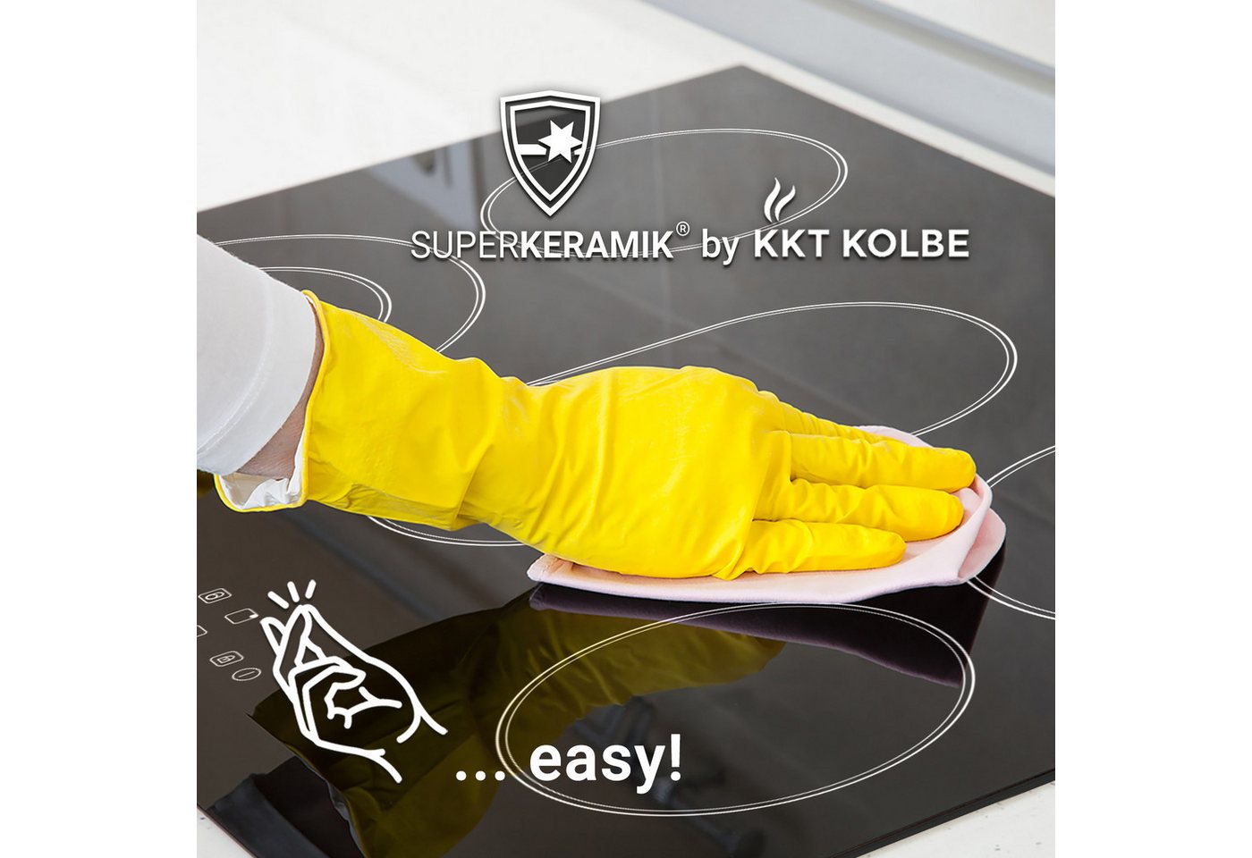 KKT KOLBE Elektro-Kochfeld CH7705RL, 5 Zonen / TouchSelect / Glaskeramik / 9 Stufen / Rahmenlos Bild 4