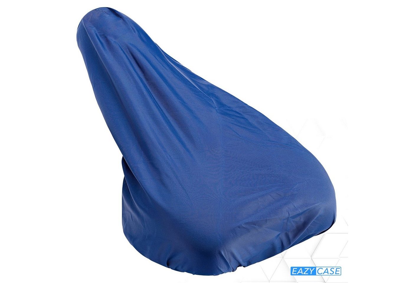 EAZY CASE Sattelbezug Universal Regenschutz für Sattel, Regenschutz für Sattel Regenhaube Hülle mit Gummiband wasserfest Blau Bild 4
