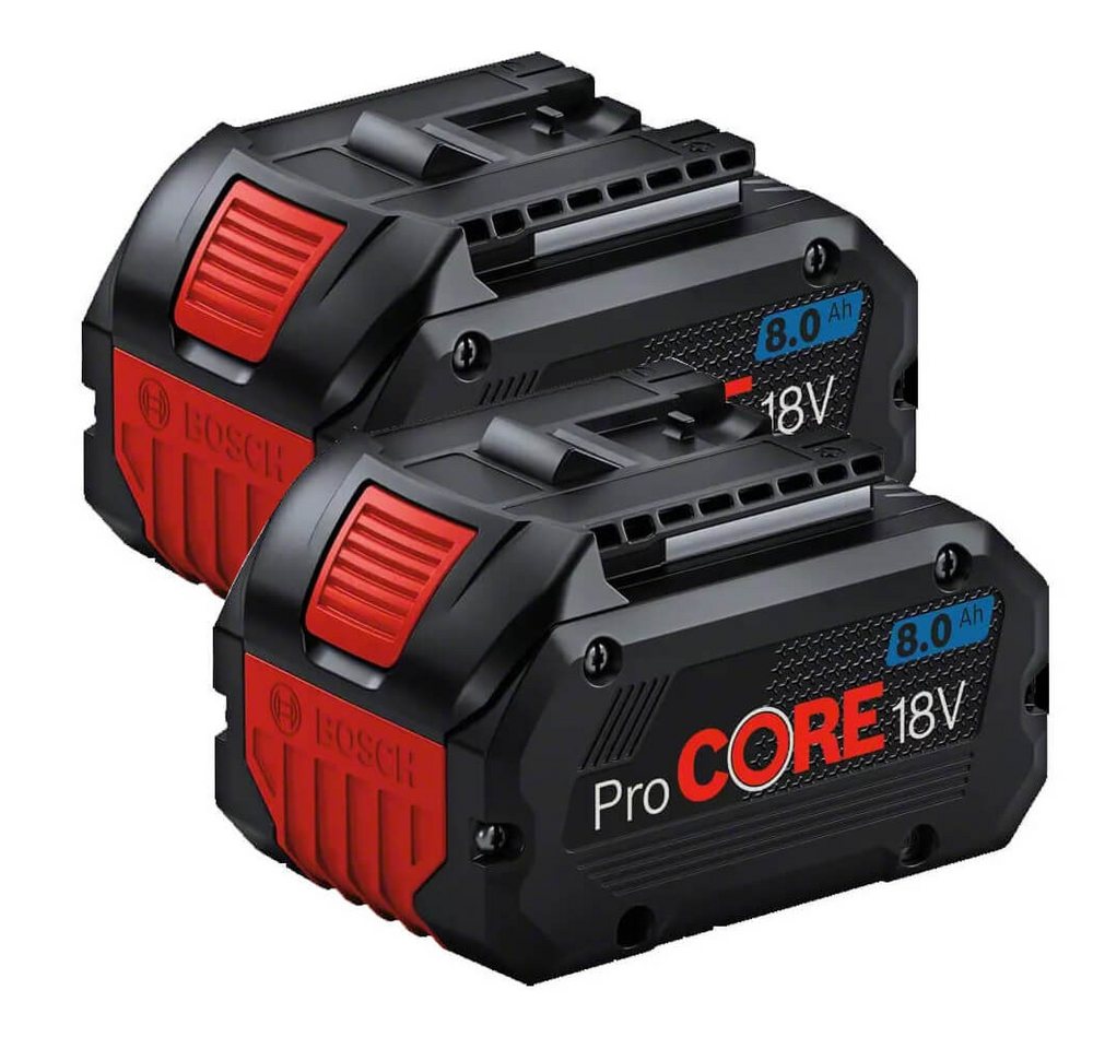 Bosch Professional Bosch Akku ProCORE 18Volt 8.0Ah Doppelpack Akku Starter-Set Bild 2
