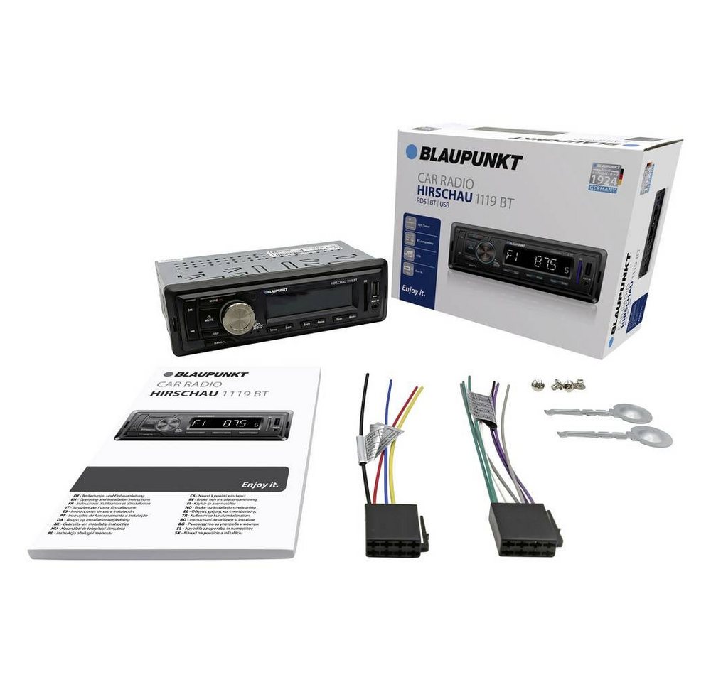 Blaupunkt HIRSCHAU 1119BT Autoradio Bluetooth®-Freisprecheinrichtung Autoradio (Bluetooth®-Freisprecheinrichtung) Bild 5