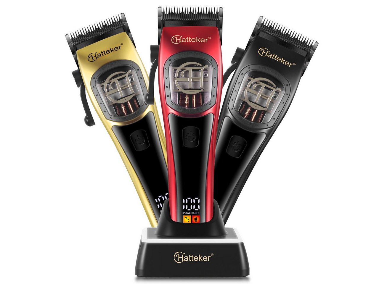 Scttomon Haarschneider G58, Professioneller Haarschneider & Barttrimmer, Barbershop-Haartrimmer USB-C & Ladestation Bild 4