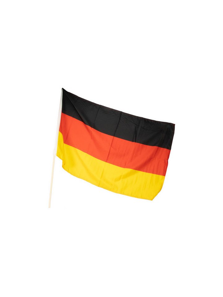 VertriebsArena GmbH Fahne Deutschland Fahne 60x90cm mit Holzstock Bild 2