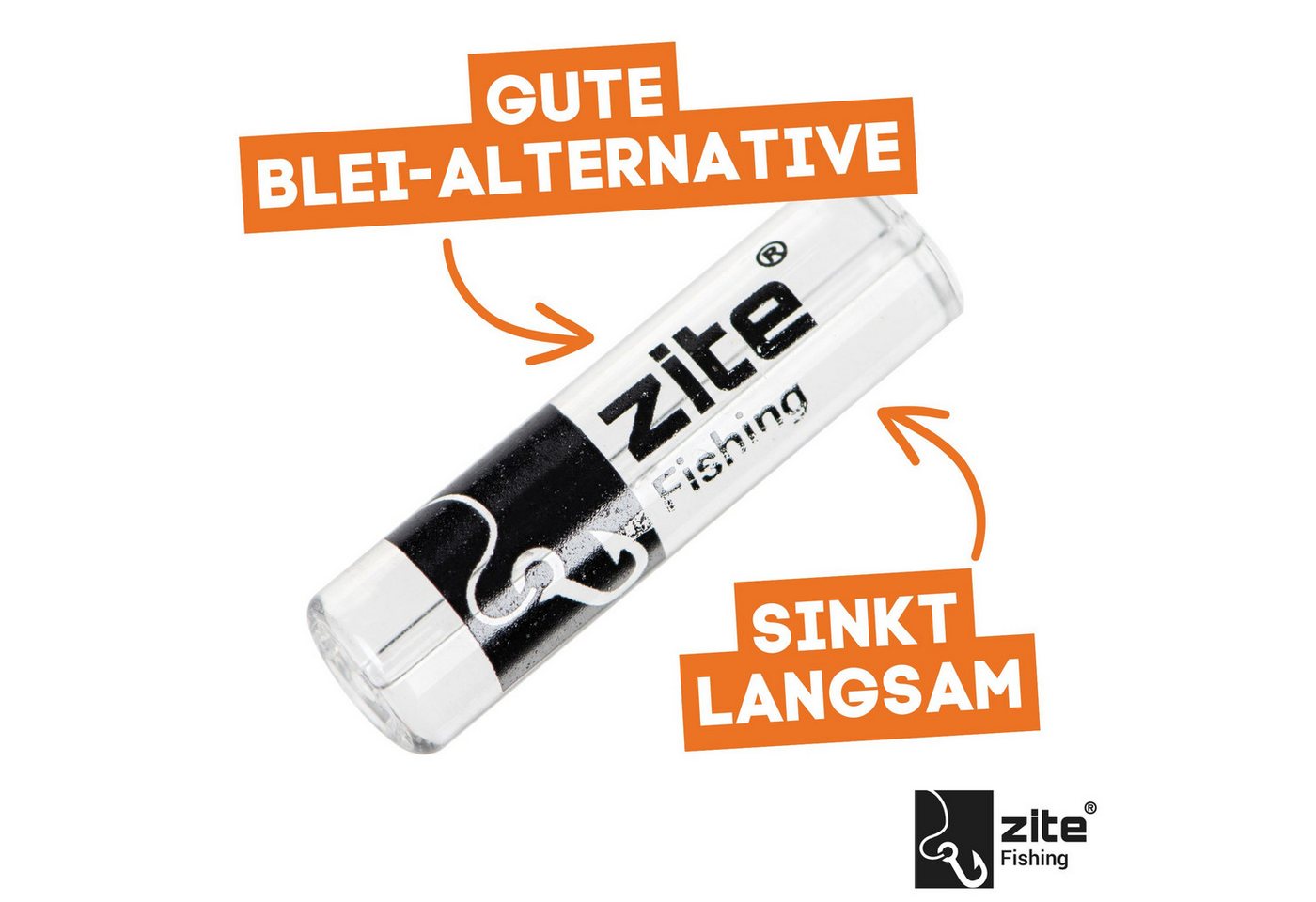 Zite Angelgewicht Forellenglas 5 Stück Angelgewicht 3-9g - Geringe Scheuchwirkung, (5-St) Bild 5