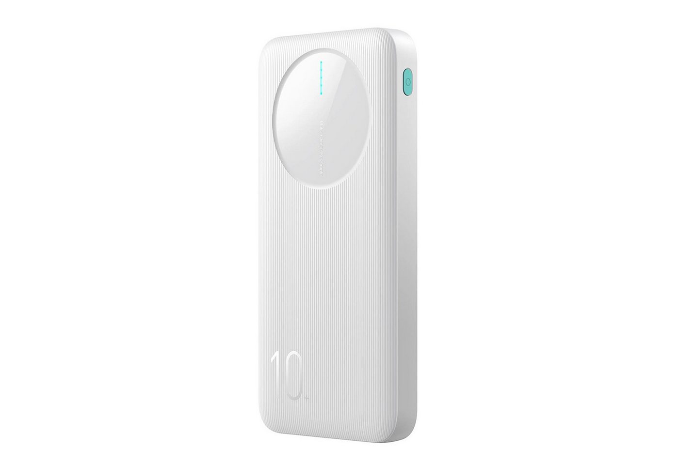 JOYROOM JR-PBF12 - 10000 mAh Powerbank mit 2x USB A, 1x USB-C Ladebuchse 10000 mAh (5 V), PowerBank 3x USB Akku Power Zusatz Batterie Typ C Charger Ladegerät