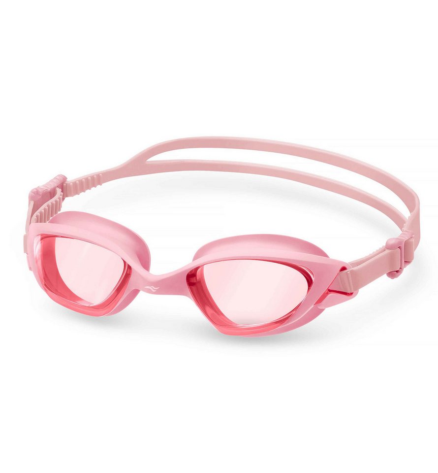 Aqua Speed Schwimmbrille Torrent Trainingsmaske verspiegelt rosa – UV & Beschlagschutz, (Perfekt für Wellness-Schwimmen, Urlaub & Hallenbadbesuche), Einfache Größenanpassung für Kinder & Erwachsene Bild 4