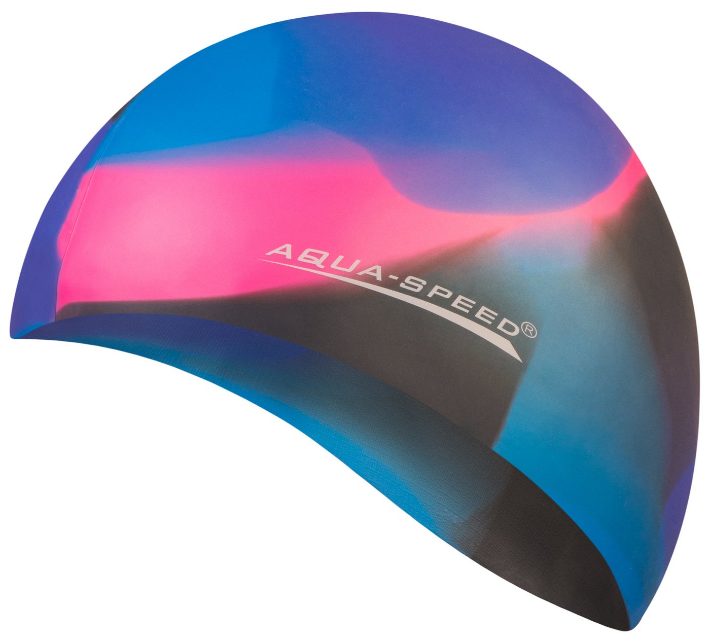 Aqua Speed Badekappe Batik-Schwimmhaube – Perfekte Passform & hoher Tragekomfort (Glatte Oberfläche – reduziert den Wasserwiderstand spürbar), Perfekter Sitz – bleibt sicher auch bei langen Schwimmeinheiten Bild 5