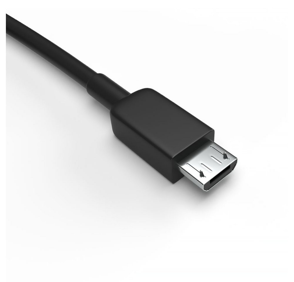 Justcom Samsung Galaxy A7 2018 Duos USB-Kabel, Micro-USB, USB-A (50 cm), Schnellladekabel, Datenkabel, Handy, Tablet Bild 3