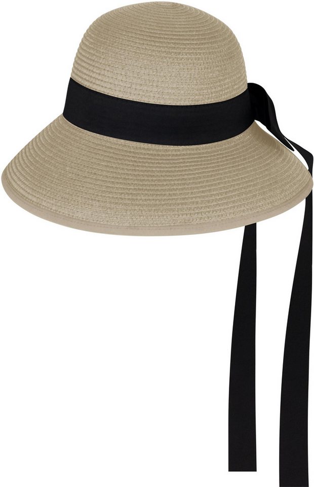 Janice Outdoorhut Sonnenhut mit Schleife Merida Sommerhut mit Schleife