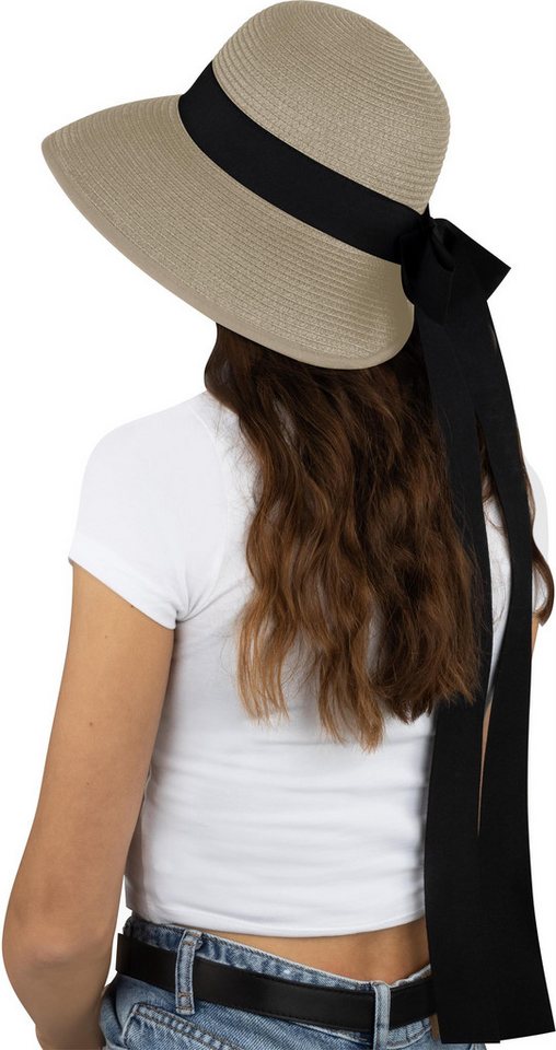Janice Outdoorhut Sonnenhut mit Schleife Merida Sommerhut mit Schleife Bild 2