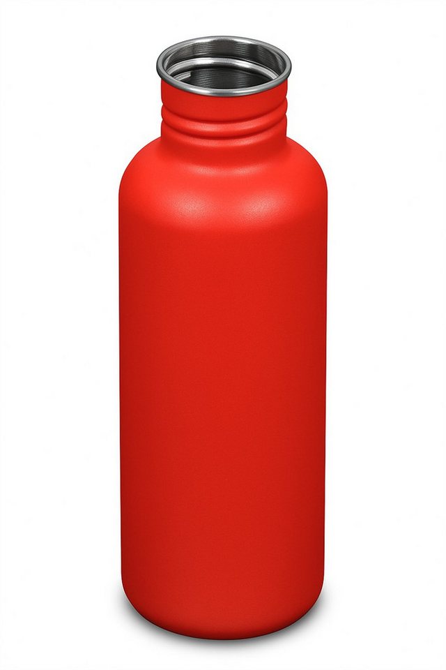 Klean Kanteen Trinkflasche Klean Trinkflasche 800ml Kanteen®Classic Tiger Lily Rot Ohne Deckel