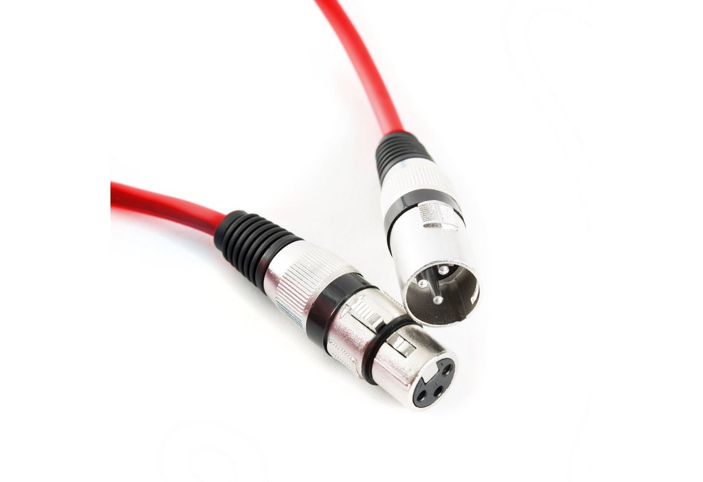 MUSIC STORE Audio-Kabel, XLR Mikrofonkabel, 10m, Knickschutz, Störgeräuschfrei Bild 2