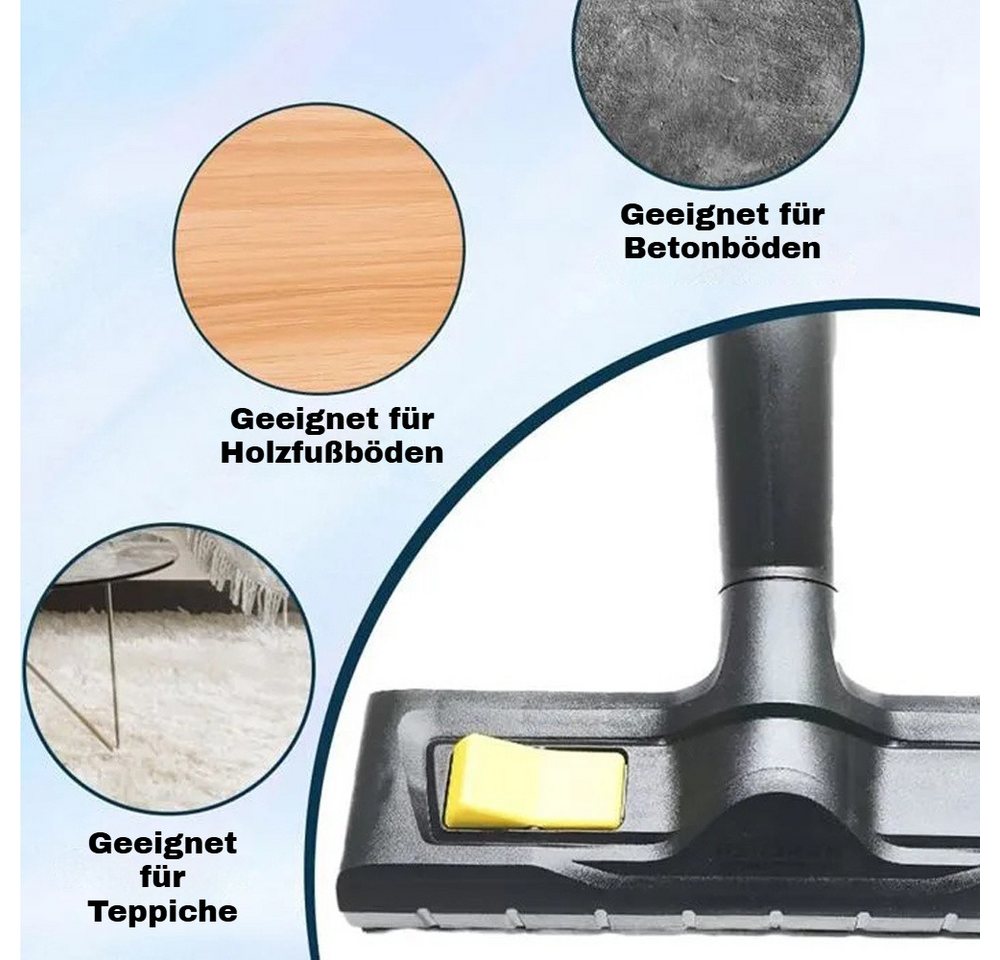 JOYOLEDER Hartbodendüse Bodendüsen für Kärcher Staubsauger WD3 WD5 WD4 WD6 Zubehör, (für Kärcher Bodendüse Ersatzteile) Bild 3