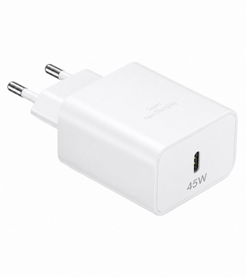 Ventarent 45W USB-C Netzadapter Schnellladegerät für iPhone 17, 16 & 15 USB-Ladegerät (3000 mA, 45W, USB-C, Power Delivery (PD), PPS, Super Fast Charging) Bild 2