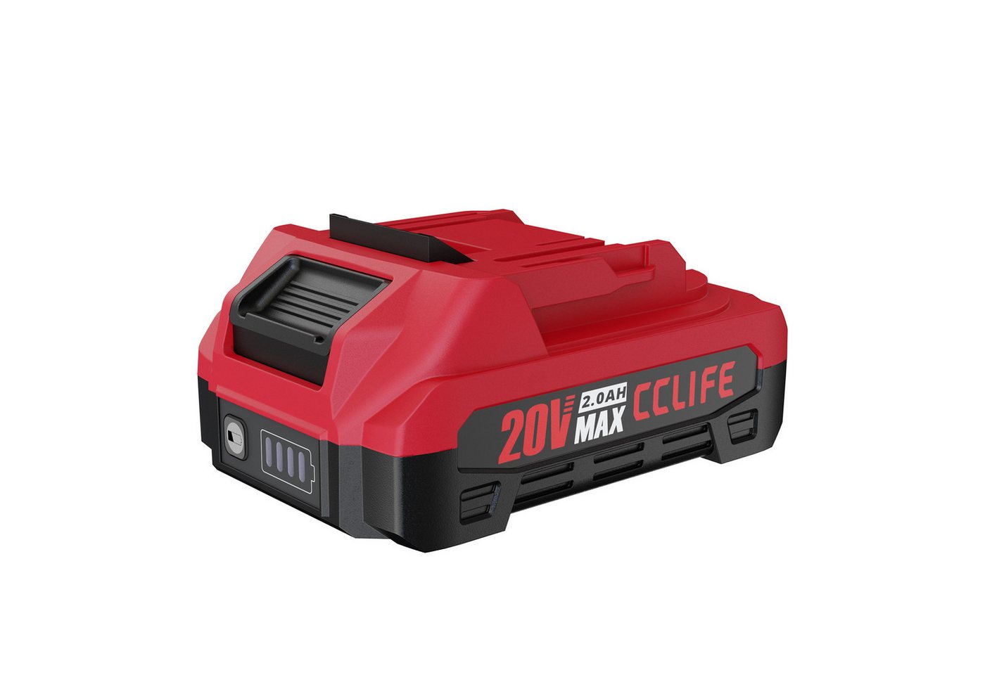CCLIFE CCLIFE 20V Lithium Ionen Akku 2Ah 2000mAh Systemakku fuer Werkzeuge Akku Starter-Set