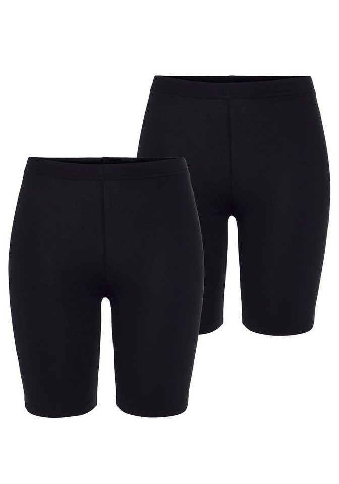 Vivance Active by Lascana Radlerhose (2er-Pack) mit Gummibund, Loungewear Bild 3