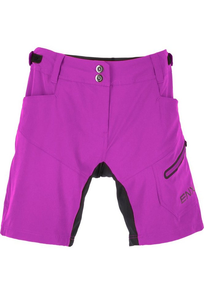 ENDURANCE Radhose Jamilla W 2 in 1 Shorts mit herausnehmbarer Innen-Tights