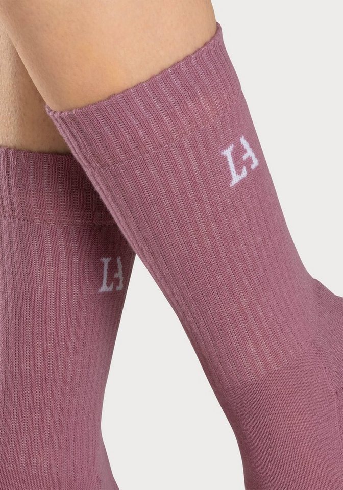 LASCANA ACTIVE Tennissocken Sportsocken Damen, Laufsocken, Wandersocken (Packung, 6-Paar, Crew Socken) mit Baumwoll Frottee Bild 5
