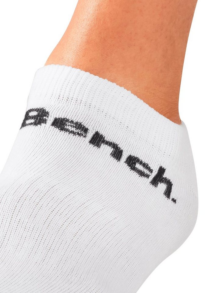 Bench. Sportsocken Damen Herren Sneaker Socken, Laufsocken niedrige Socken (Packung, 6-Paar, Gr. 32-38 bis 47-48) Sneakersocken mit klassischem Logoschriftzug Bild 4