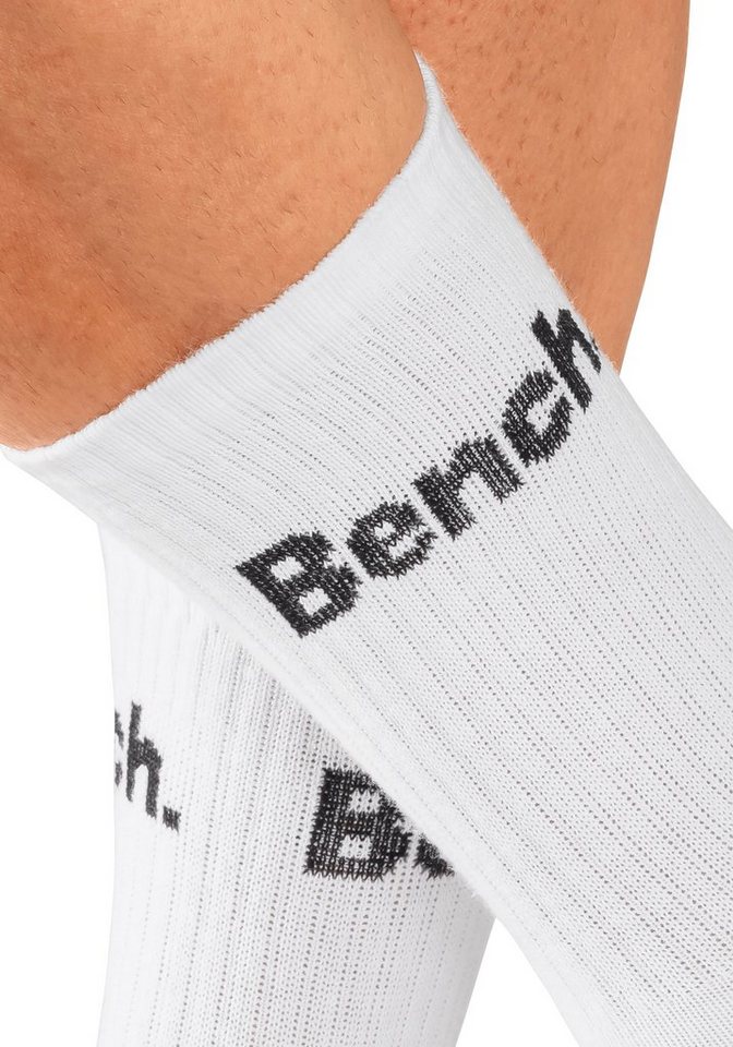 Bench. Tennissocken Damen Herren Sportsocken, Laufsocken, (Packung, 12-Paar, Crew-Socken, Großpackung) mit Fuß Polsterung, Baumwoll Frottee Bild 3