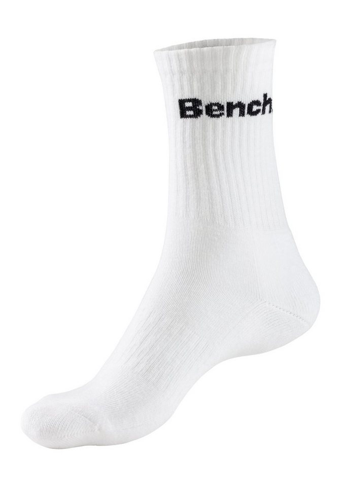 Bench. Tennissocken Damen Herren Sportsocken, Laufsocken, (Packung, 12-Paar, Crew-Socken, Großpackung) mit Fuß Polsterung, Baumwoll Frottee Bild 5